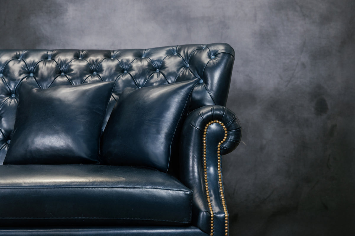 Writers Leather Sofa