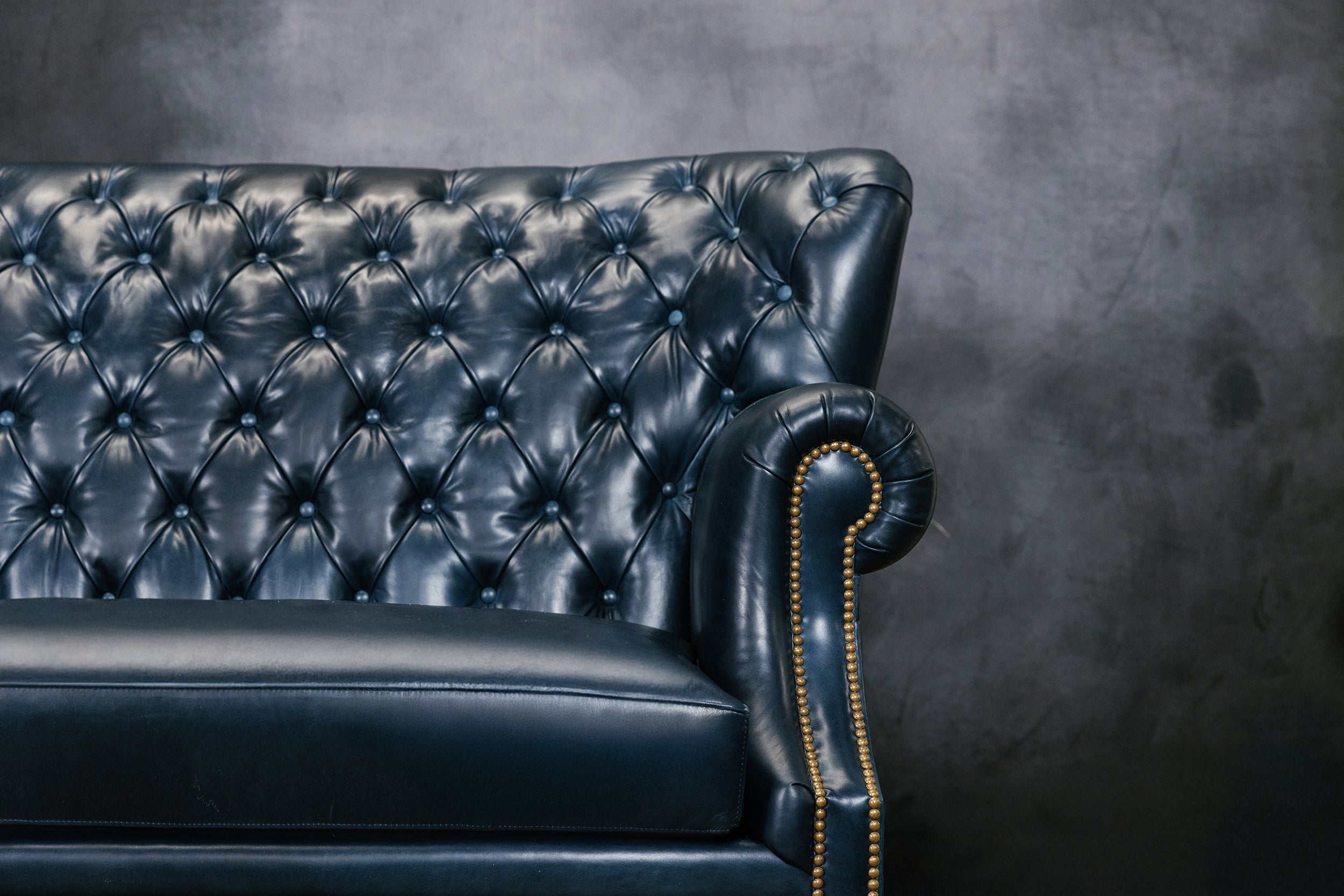 Writers Leather Sofa