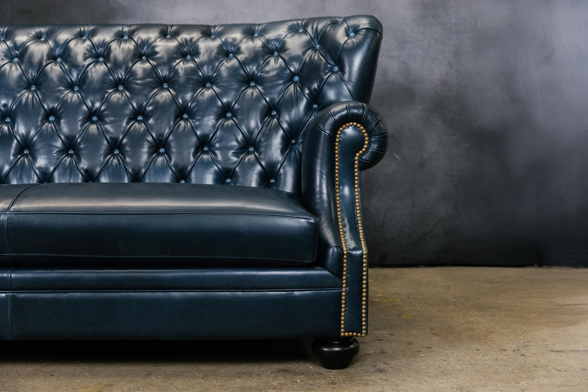 Writers Leather Sofa
