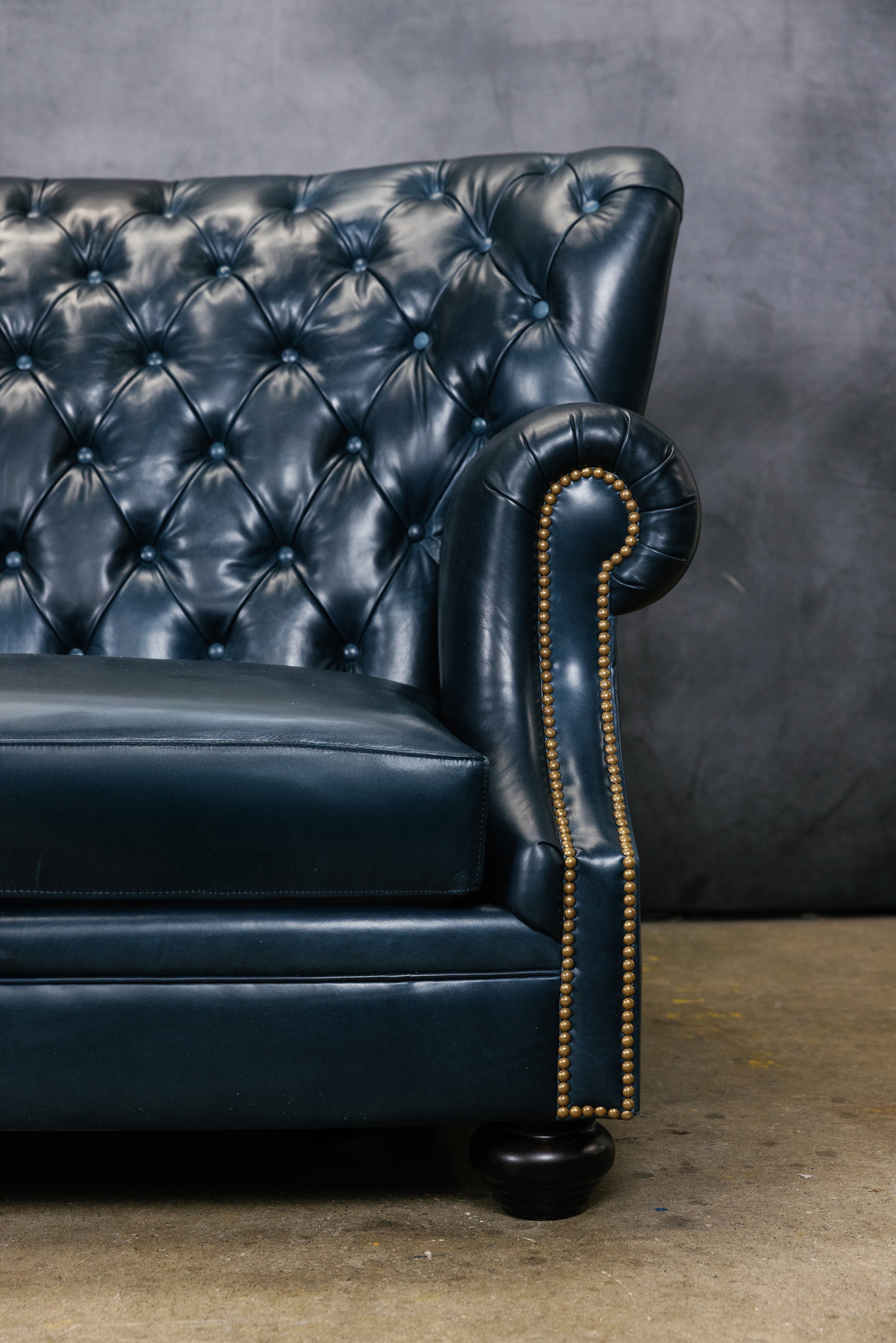 Writers Leather Sofa