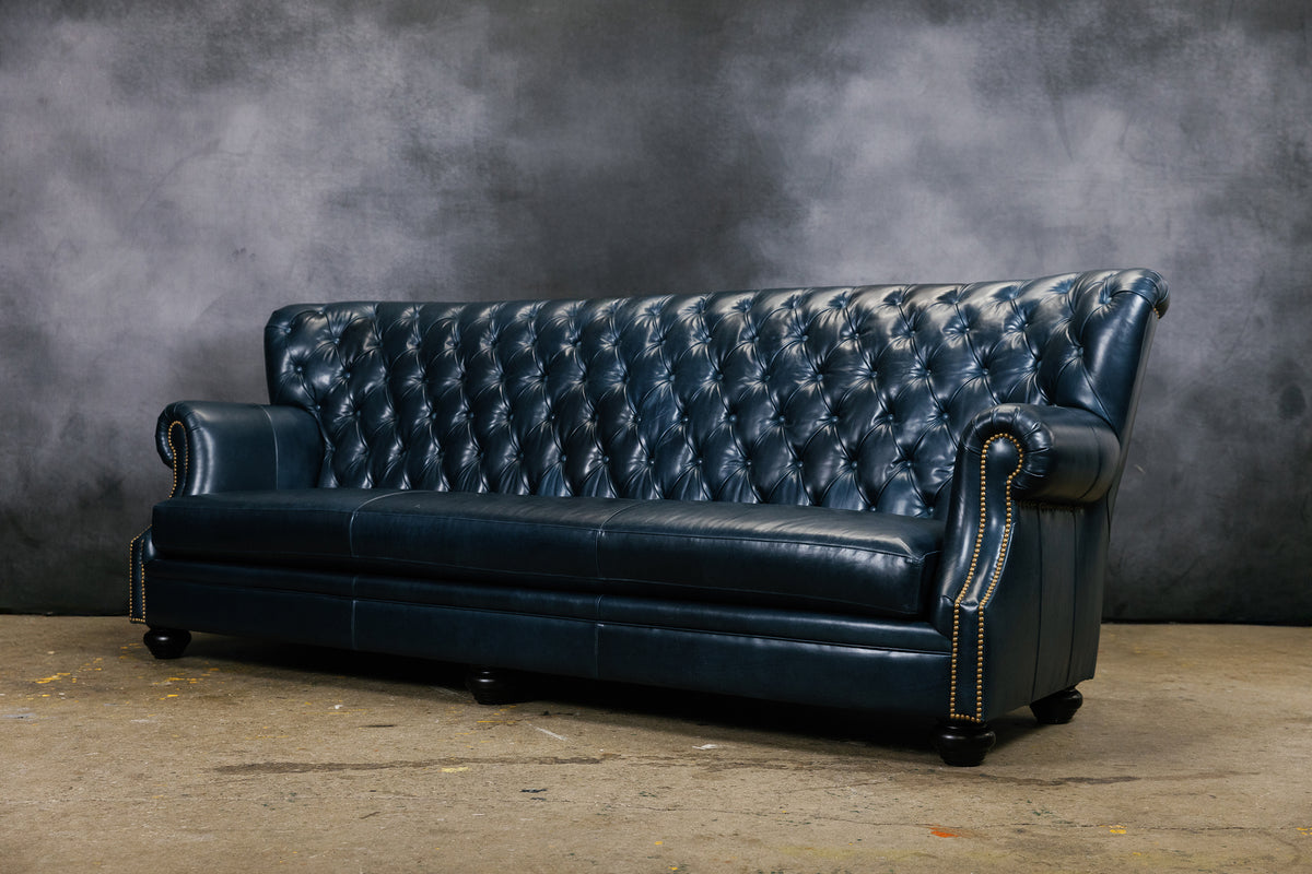 Writers Leather Sofa