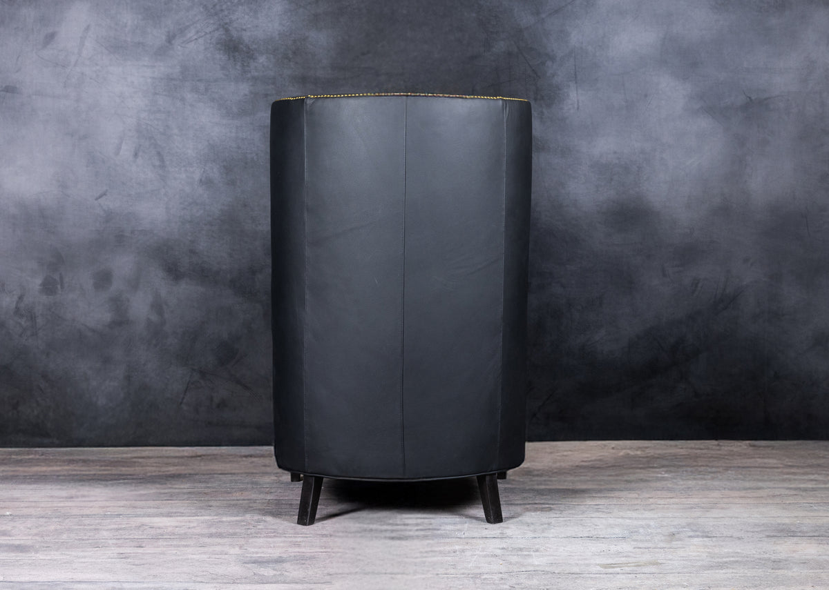 FAUTEUIL EN CUIR SIR GALAHAD