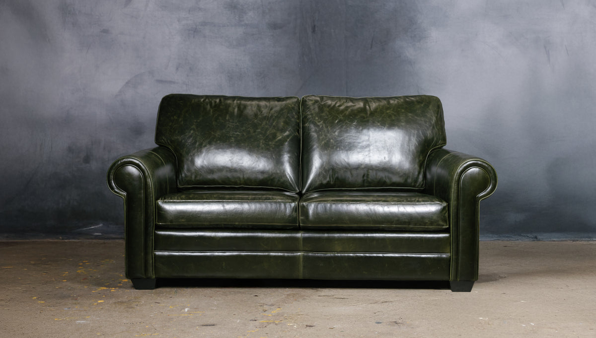 Surrey Leather Loveseat