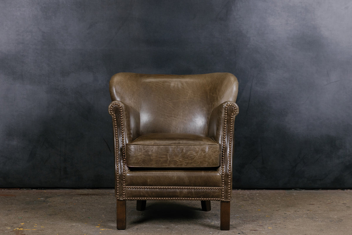 NAPOLEON LEATHER CHAIR