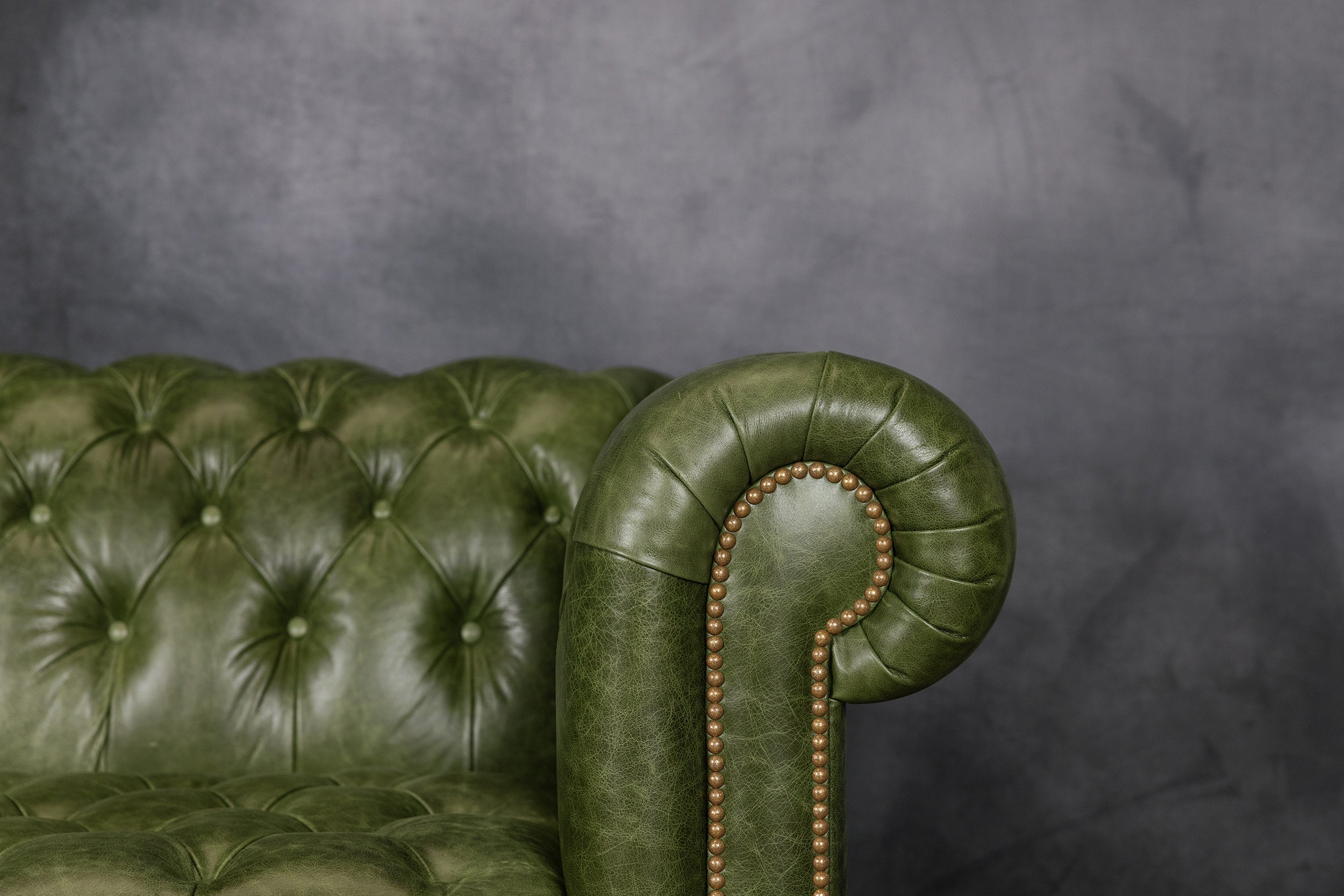 Royal Elegance Leather Sofa