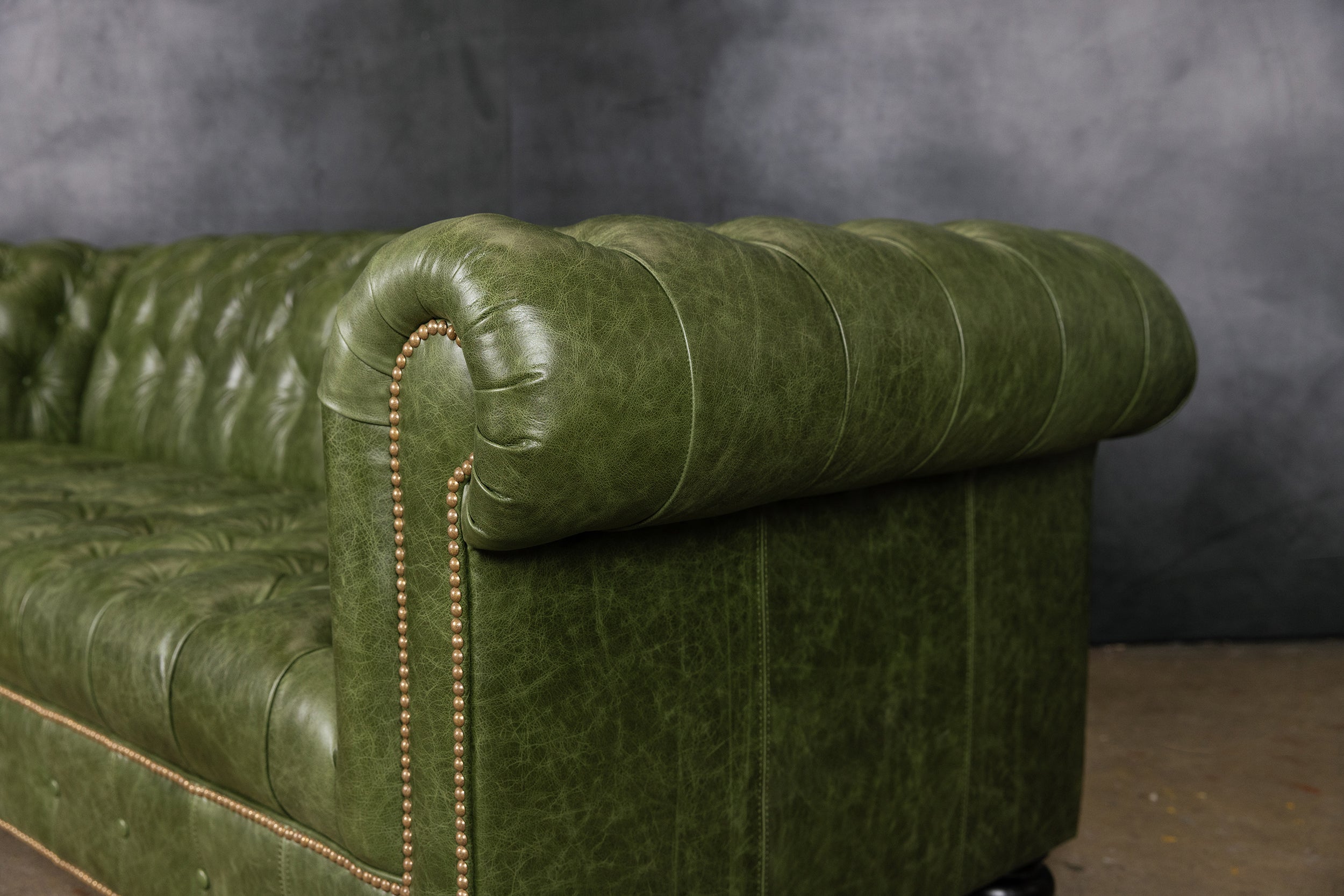 Royal Elegance Leather Sofa