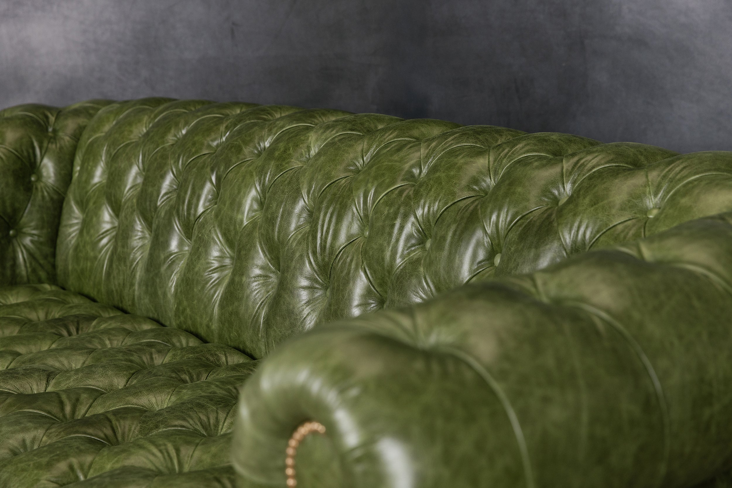 Royal Elegance Leather Sofa