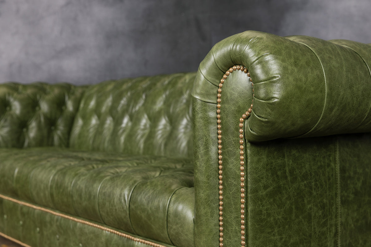 Royal Elegance Leather Sofa