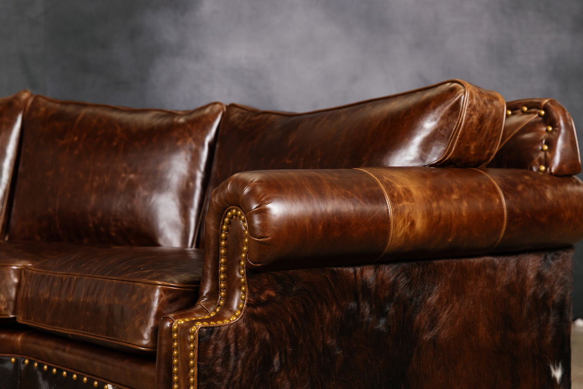 THE FRONTIER LEATHER SOFA