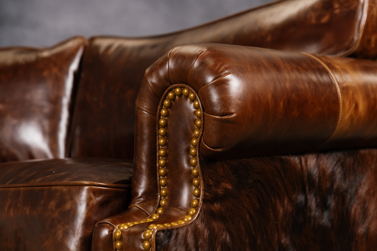 THE FRONTIER LEATHER SOFA