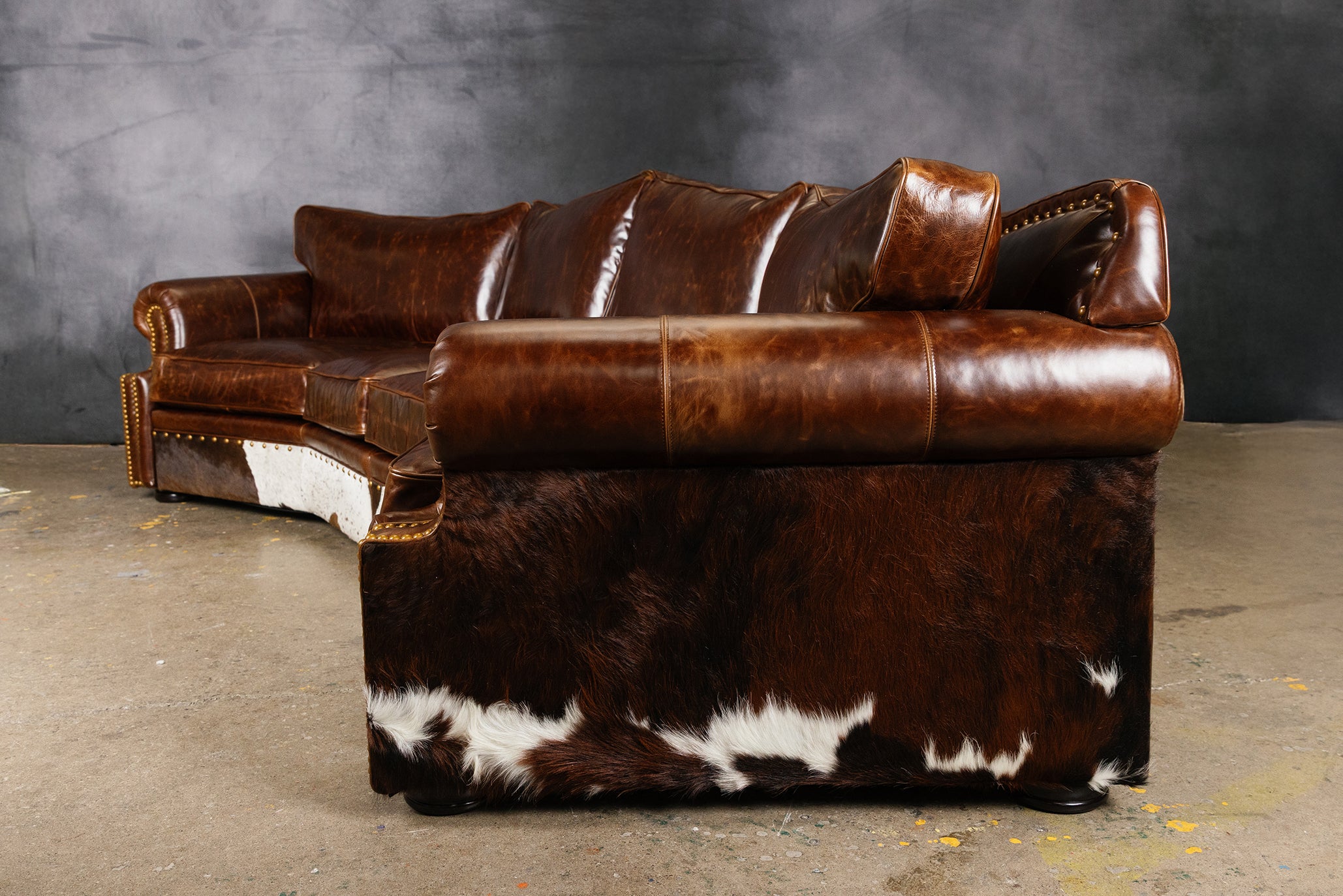 THE FRONTIER LEATHER SOFA