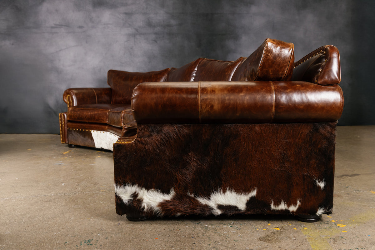 THE FRONTIER LEATHER SOFA