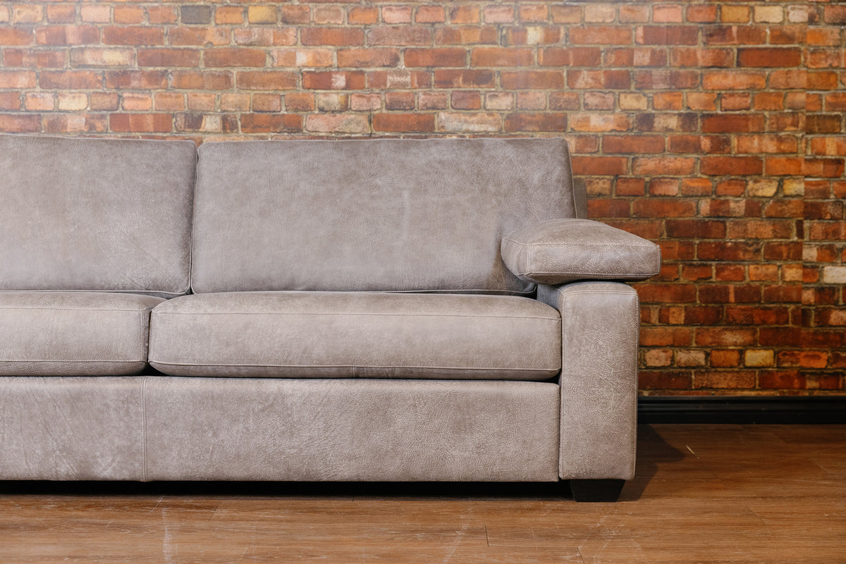 TRIBESMAN LEATHER SOFA FLOOR MODEL (SOLD)