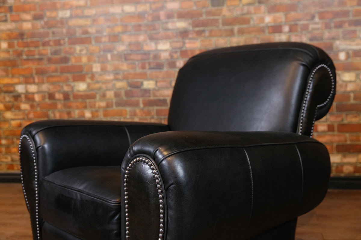ROCK AND ROLL SWIVEL CHAIR WITH CROCO EMBOSSED AS IS