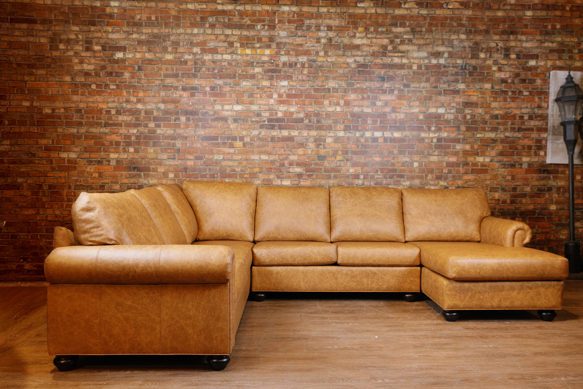 LANCASTER SECTIONAL FLOOR MODEL 99X125 (SOLD )