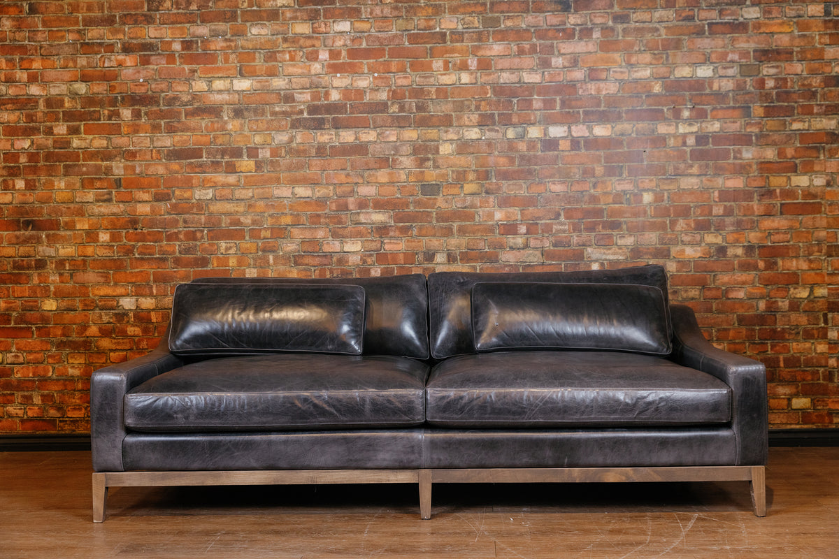 ITALIA SLOPE SOFA 108 INCH FLOOR MODEL