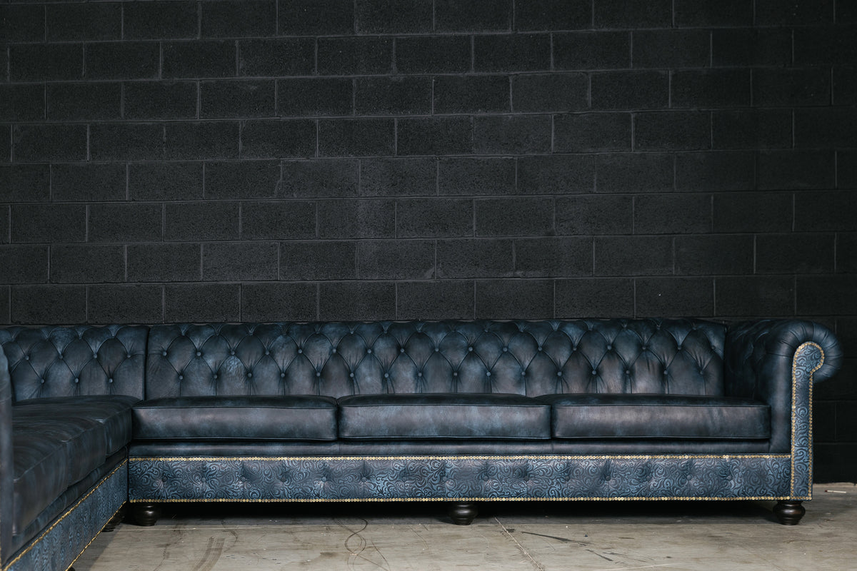 CANAPÉ D'ANGLE EN CUIR TORINO LIMITED