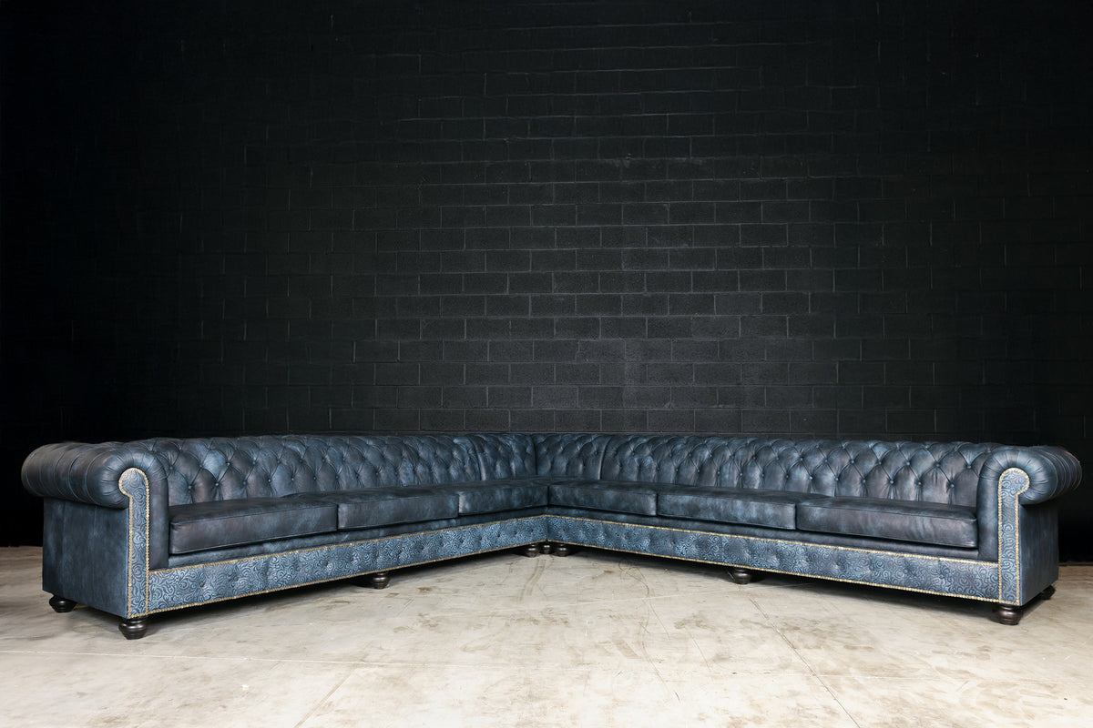 CANAPÉ D'ANGLE EN CUIR TORINO LIMITED