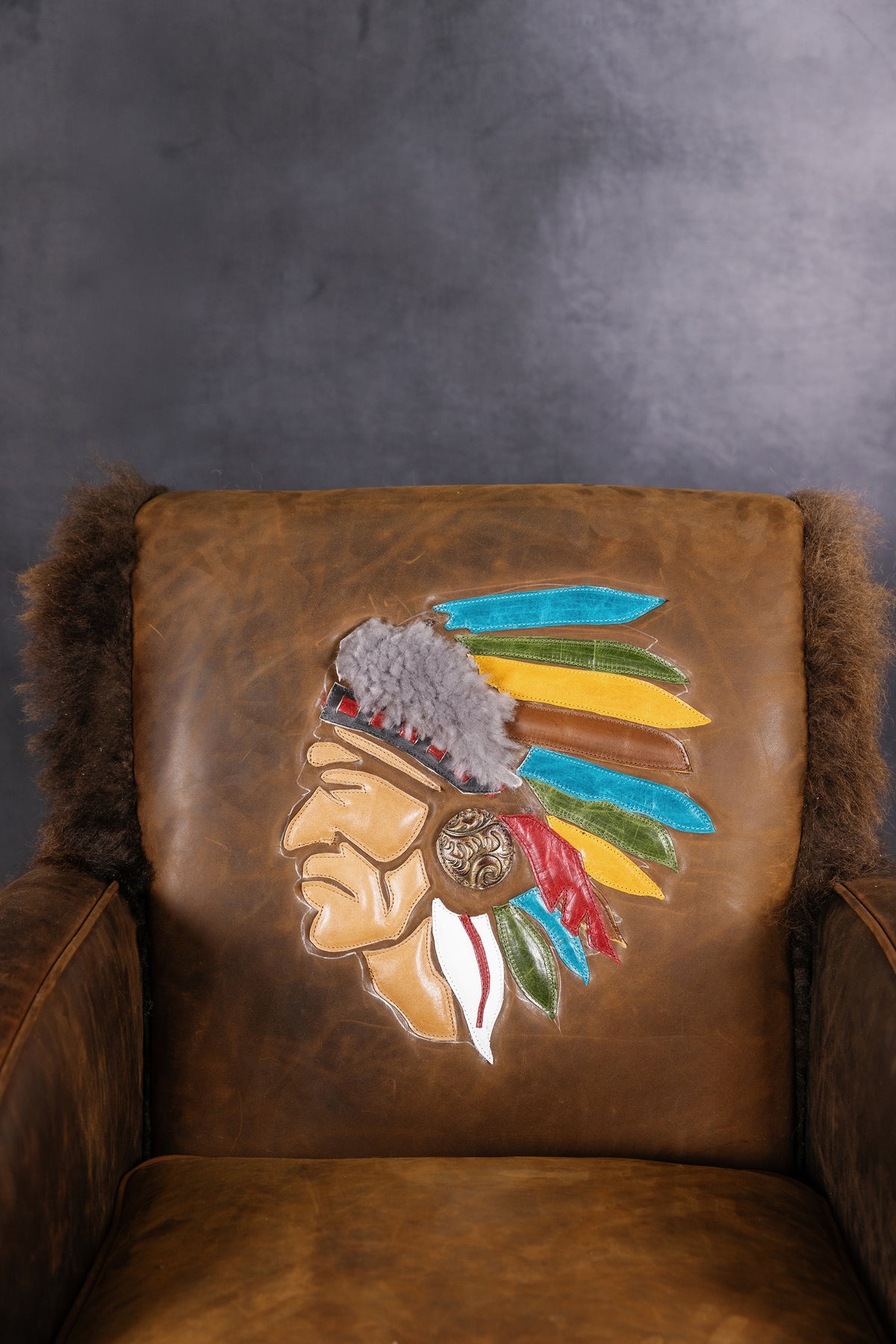 APACHE LIMITED EDITION LEATHER CHAIR