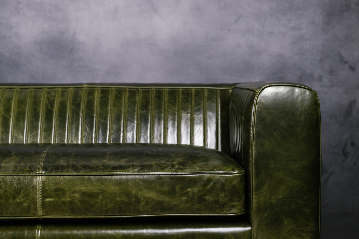 SHELBY LEATHER SECTIONAL