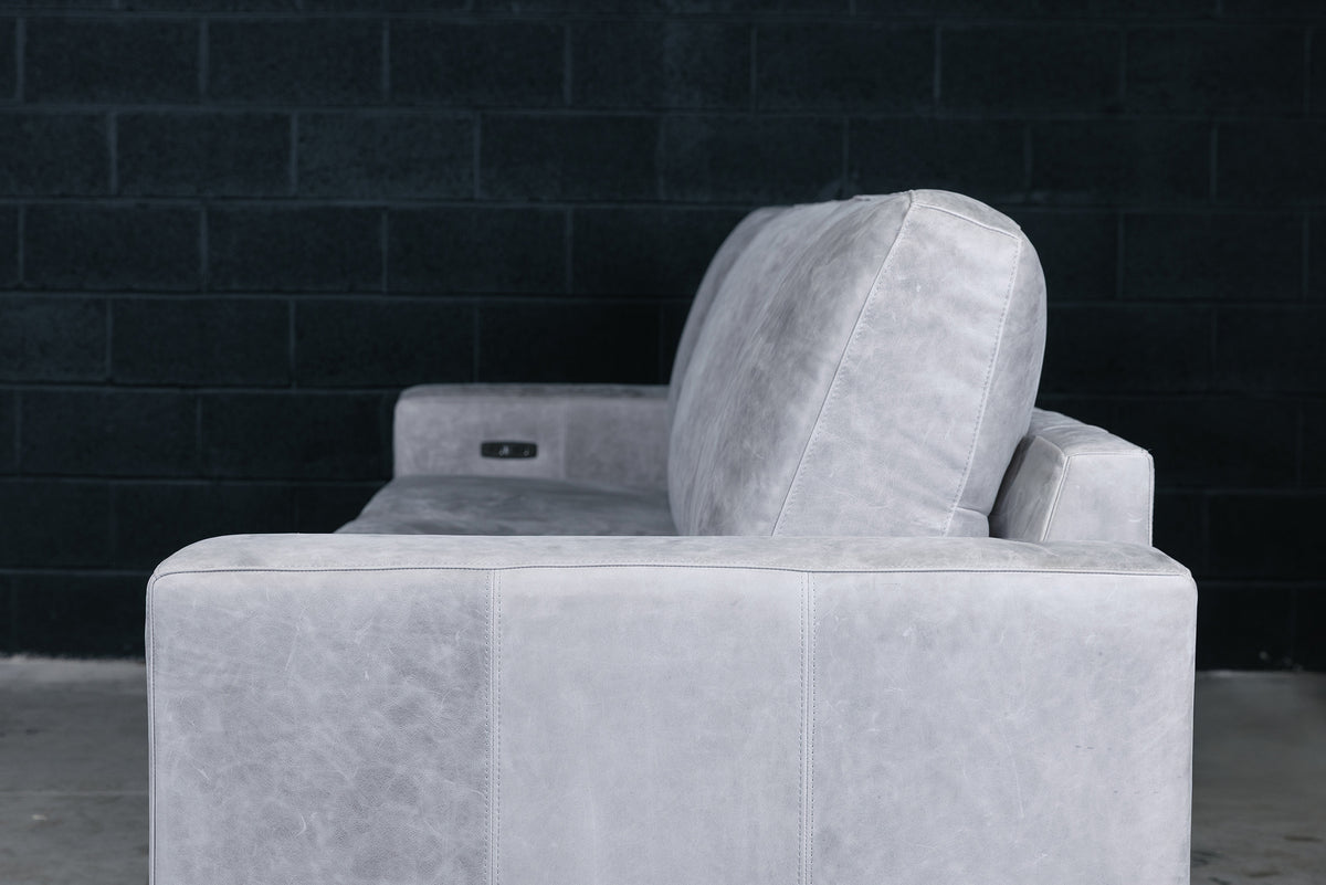 MODENA MOTION LEATHER SOFA 88 INCH