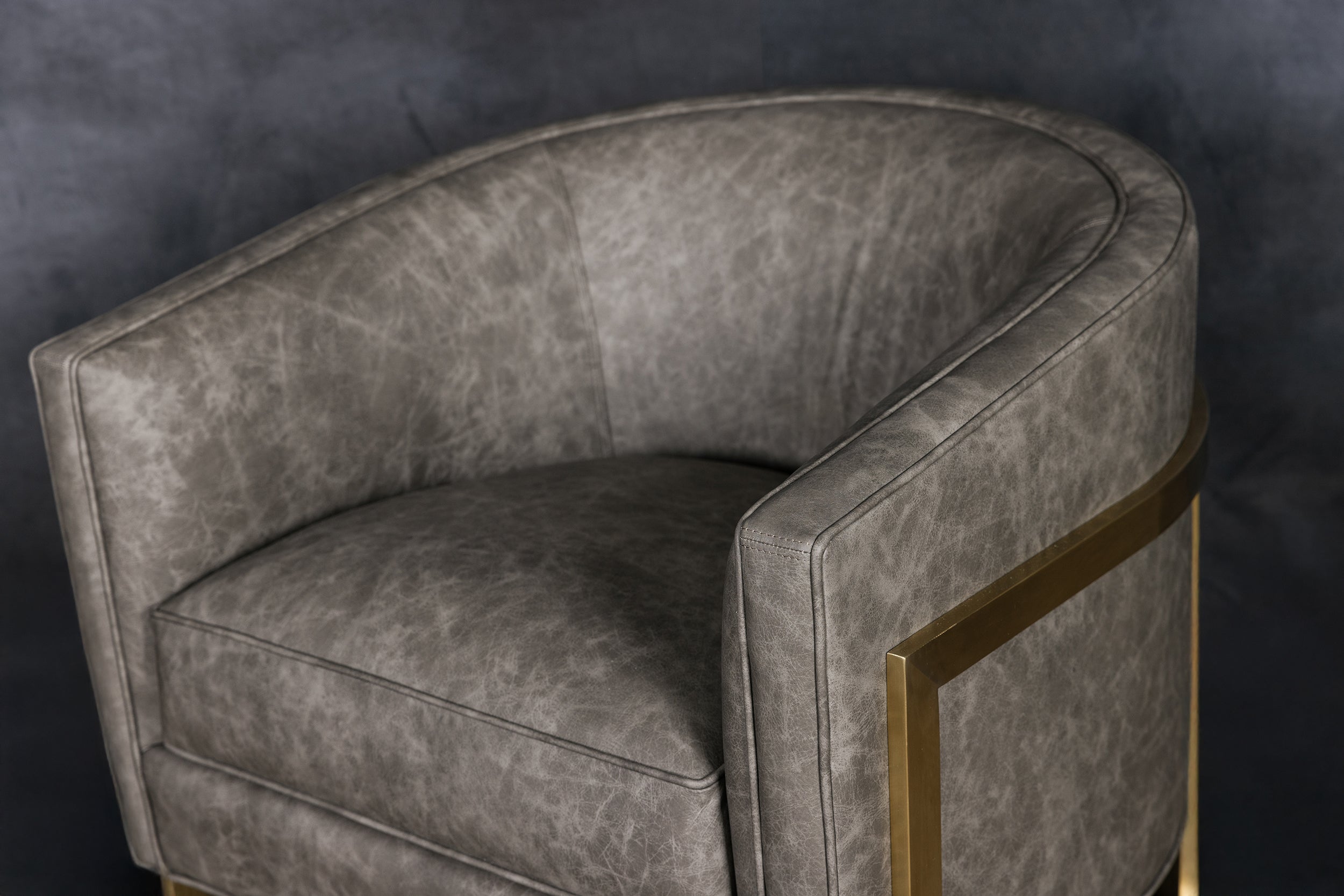 AUDREY LEATHER CHAIR