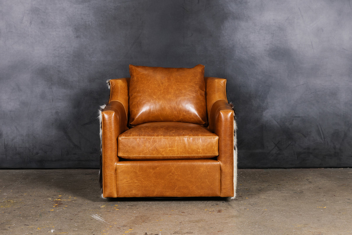 The Yellowstone Swivel Chair - Praline