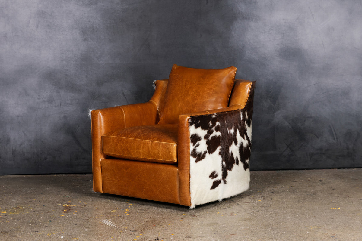 The Yellowstone Swivel Chair - Praline