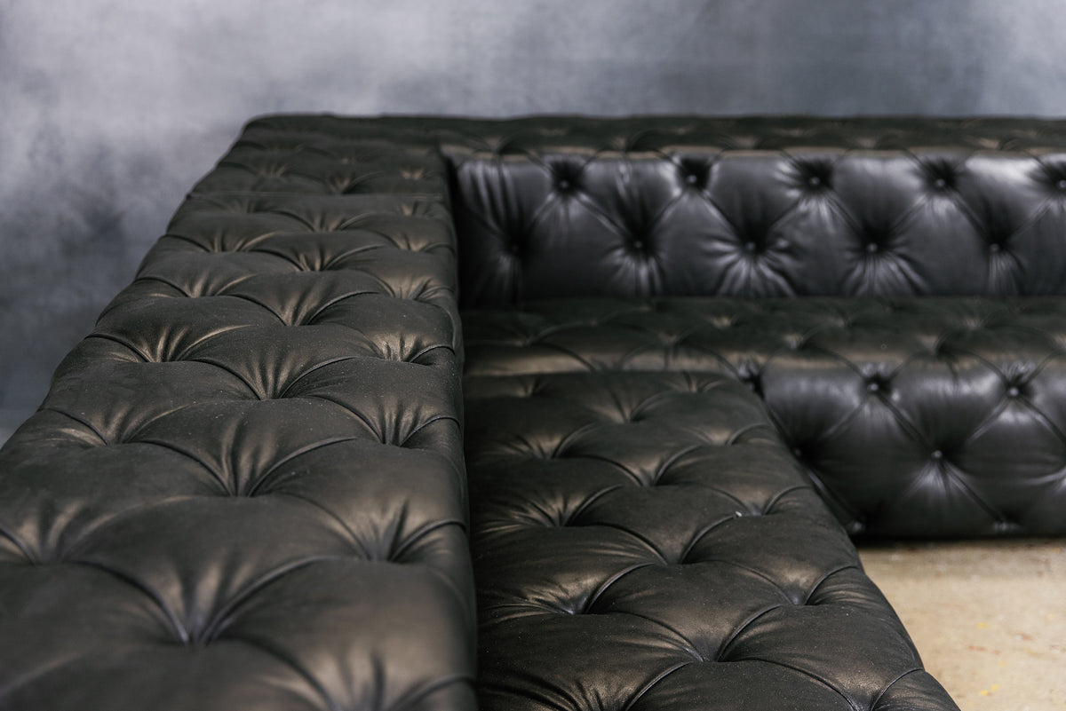 ROYALSOHO DECADENCE LEATHER SECTIONAL