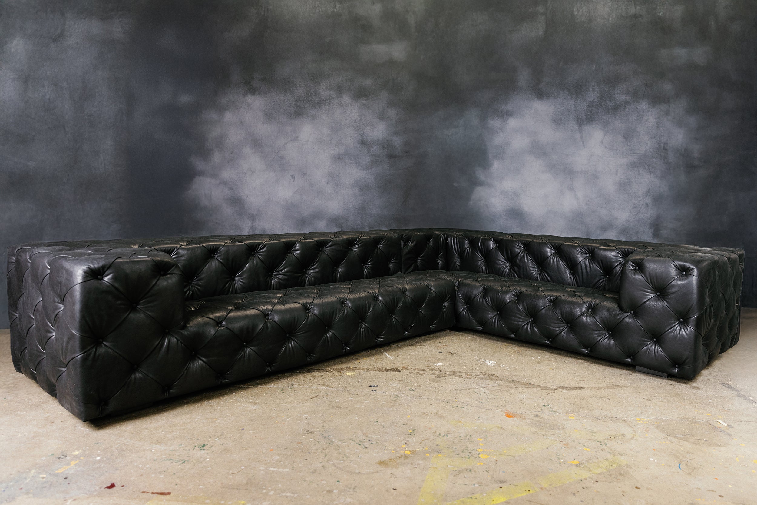 ROYALSOHO DECADENCE LEATHER SECTIONAL