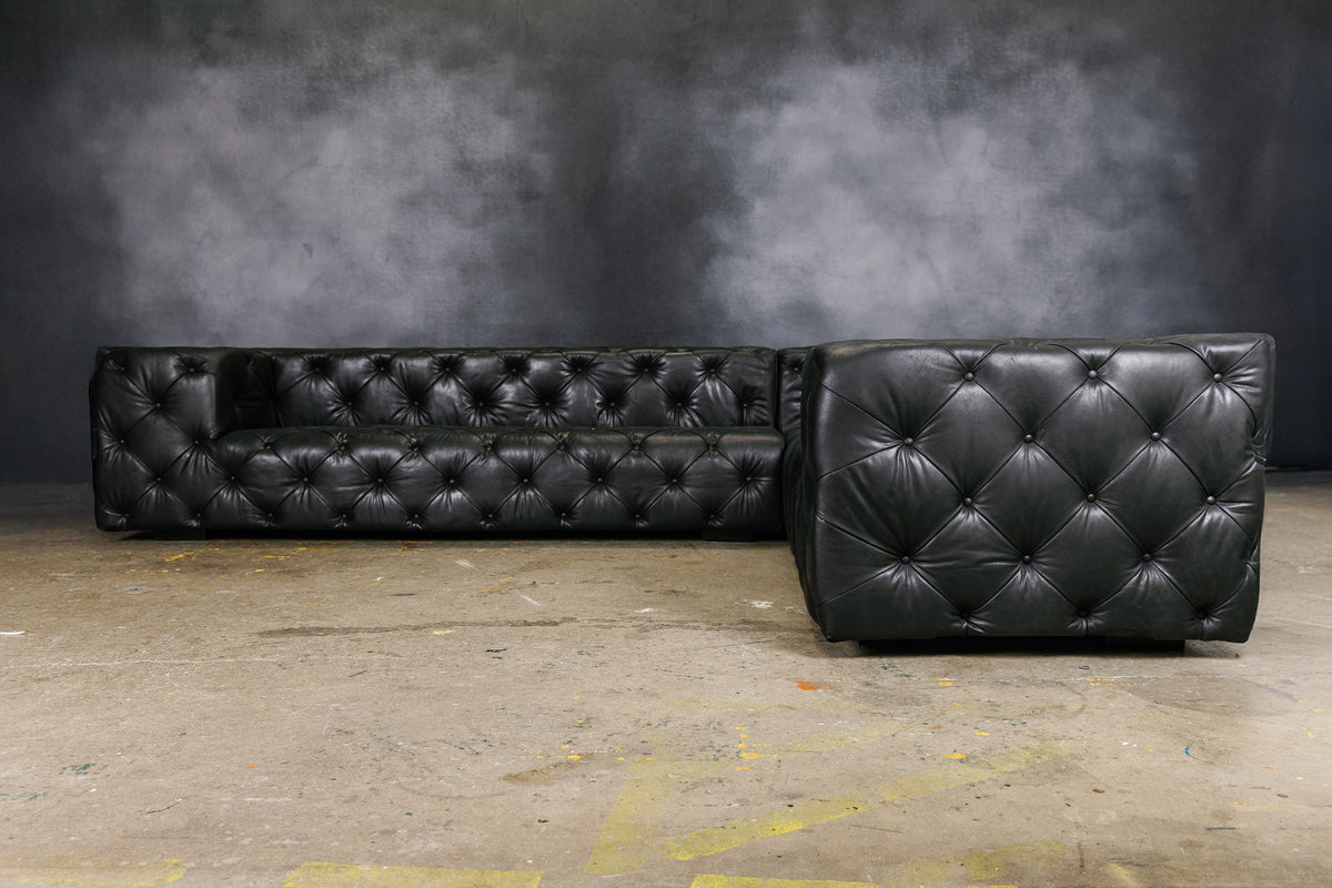 ROYALSOHO DECADENCE LEATHER SECTIONAL