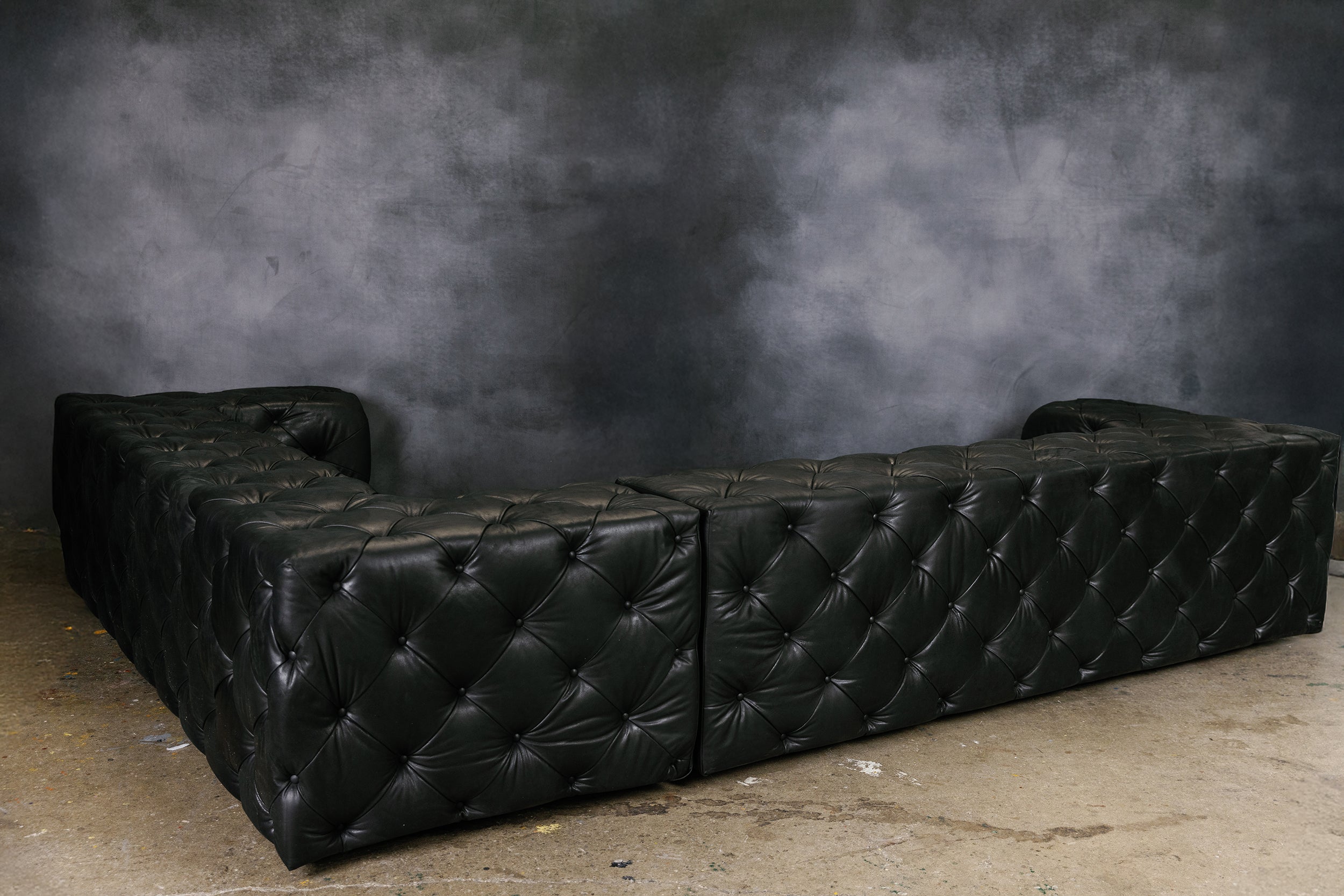 ROYALSOHO DECADENCE LEATHER SECTIONAL