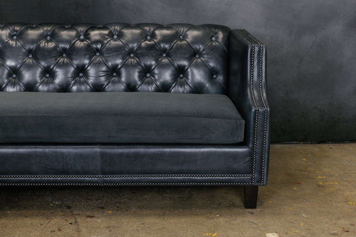ESSEX LEATHER SECTIONAL
