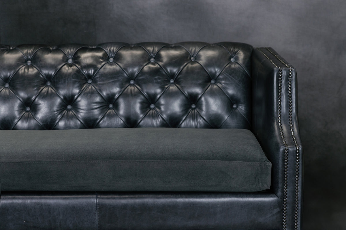 ESSEX LEATHER SECTIONAL