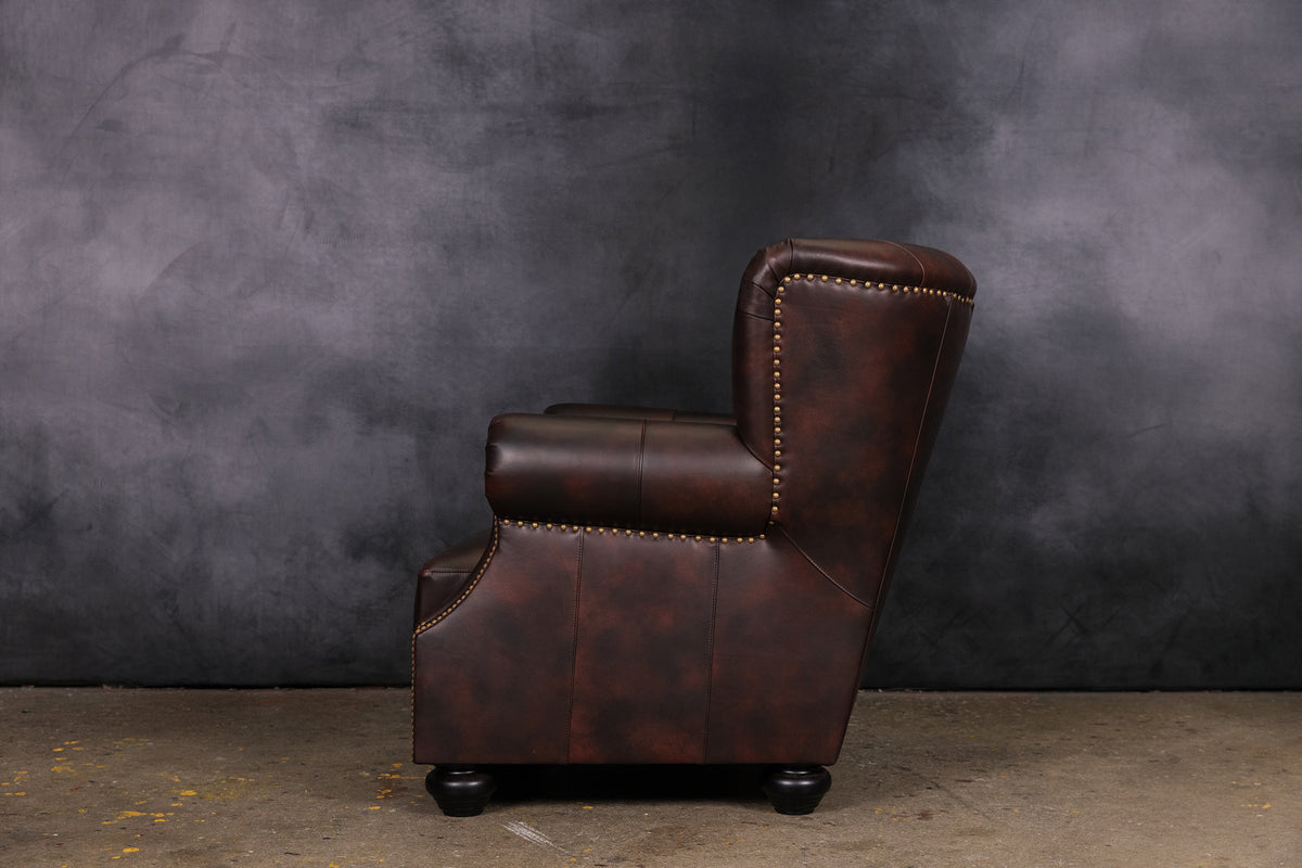 AFICIONADO LEATHER CHAIR NOBILITY ARABESQUE