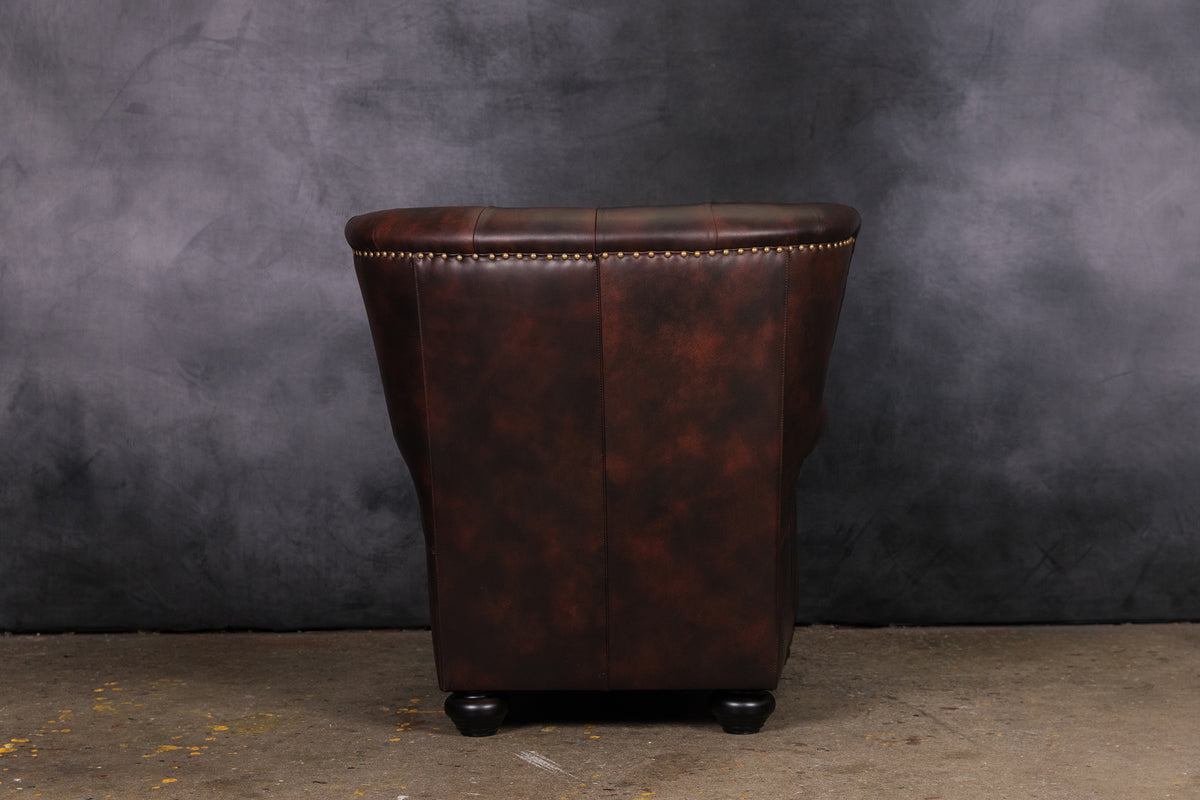 AFICIONADO LEATHER CHAIR NOBILITY ARABESQUE