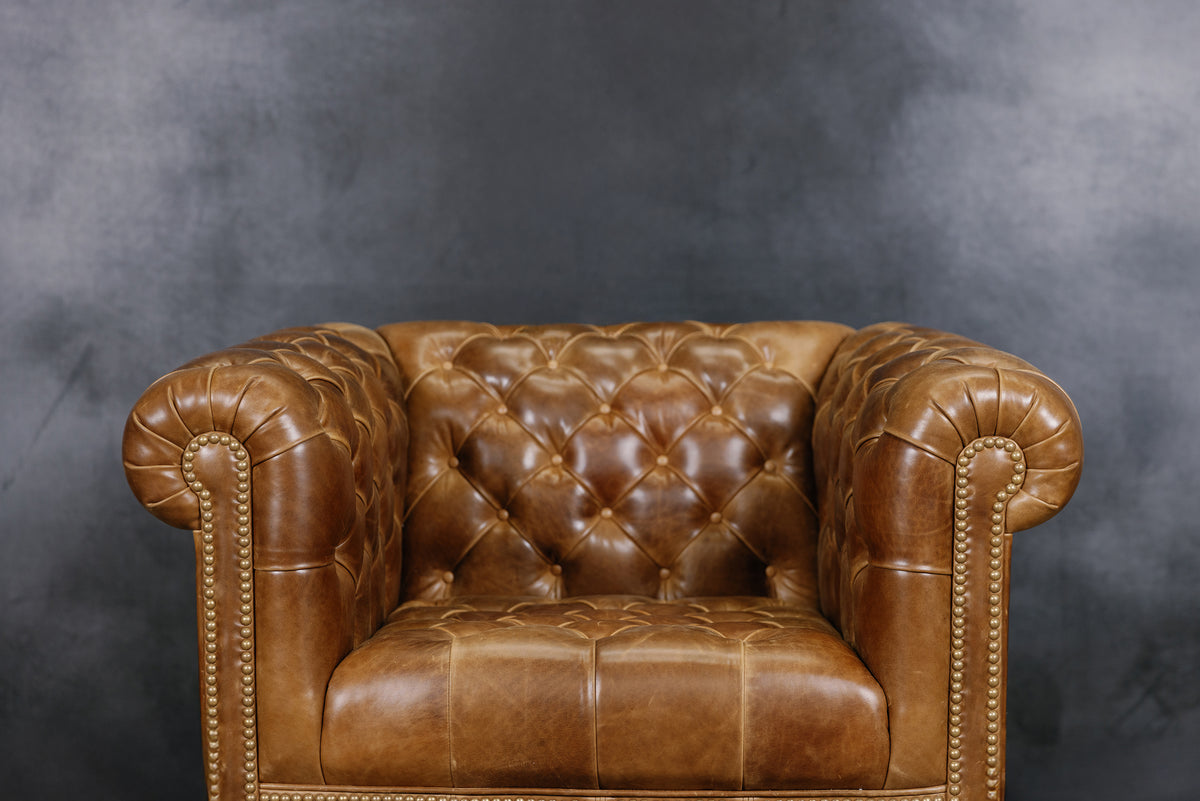 FAUTEUIL EN CUIR TIMOTHÉE
