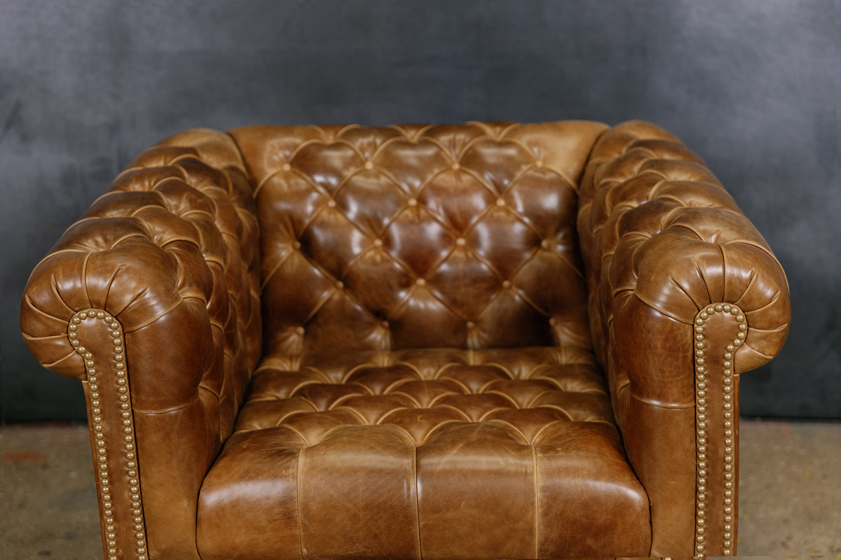 FAUTEUIL EN CUIR TIMOTHÉE