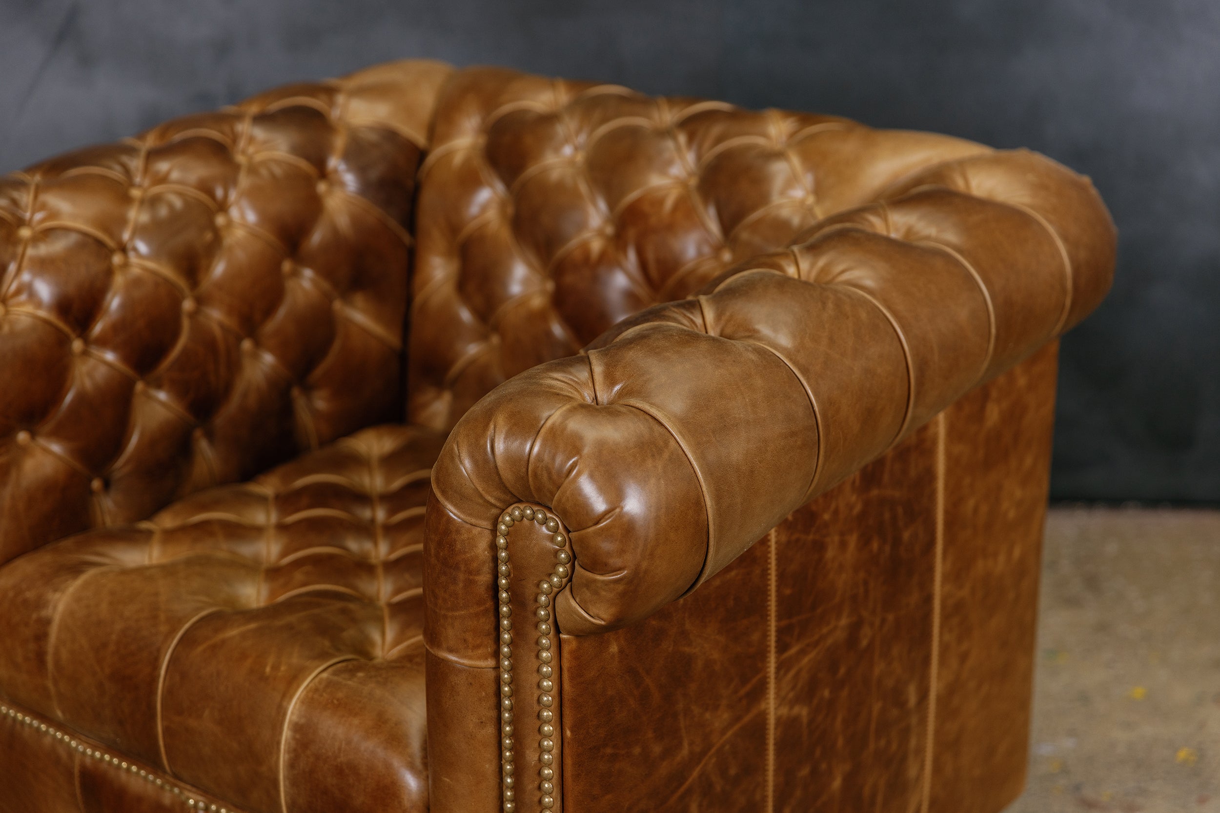 FAUTEUIL EN CUIR TIMOTHÉE