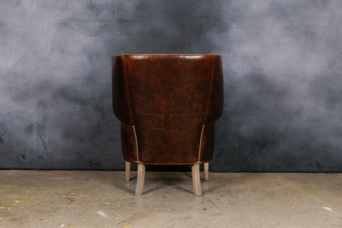 SIR DRAKE LEATHER CHAIR