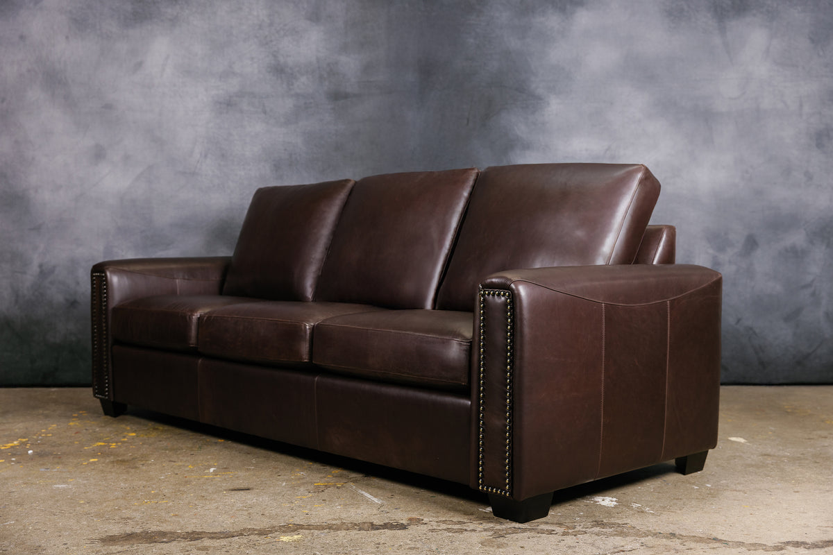 IOWA LEATHER SOFA