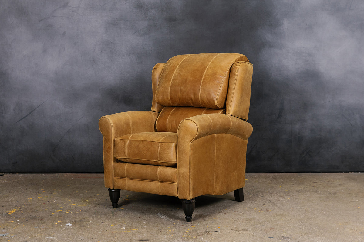 FAUTEUIL INCLINABLE EN CUIR PRINCE JAMIESON