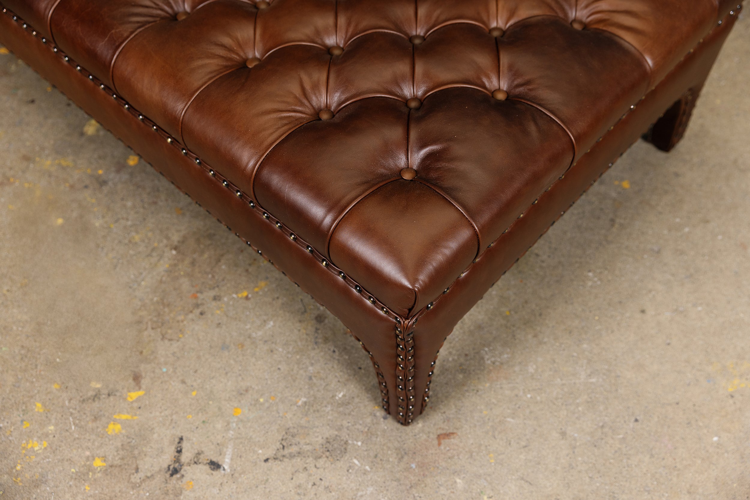 THE OULTON LEATHER OTTOMAN