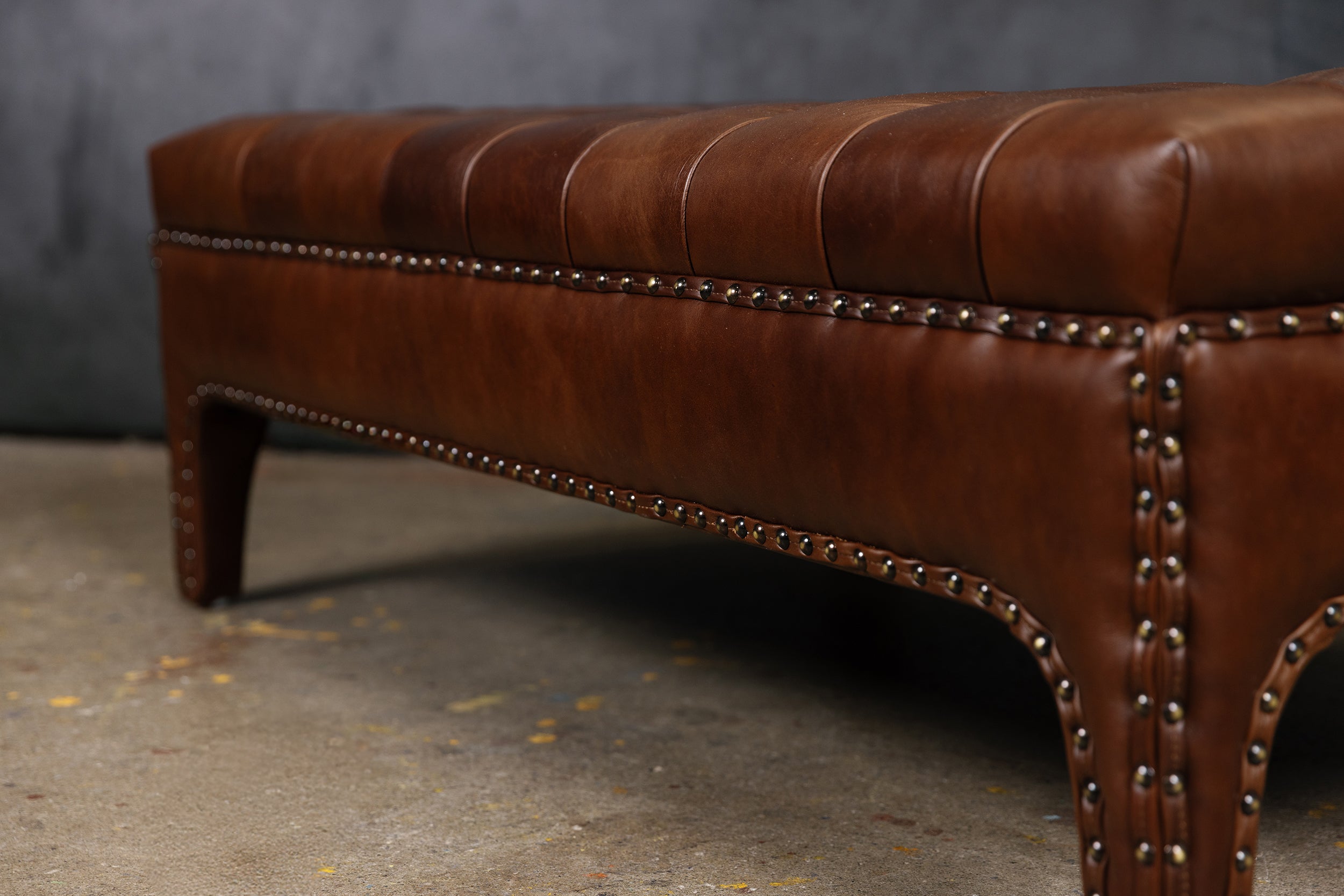 THE OULTON LEATHER OTTOMAN