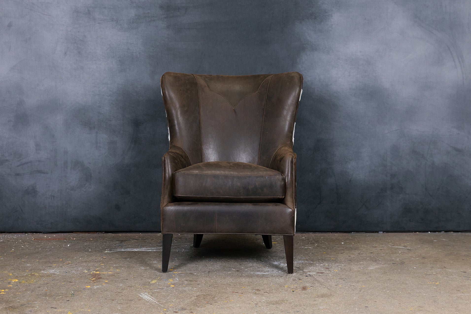 WAYNE LEATHER CHAIR
