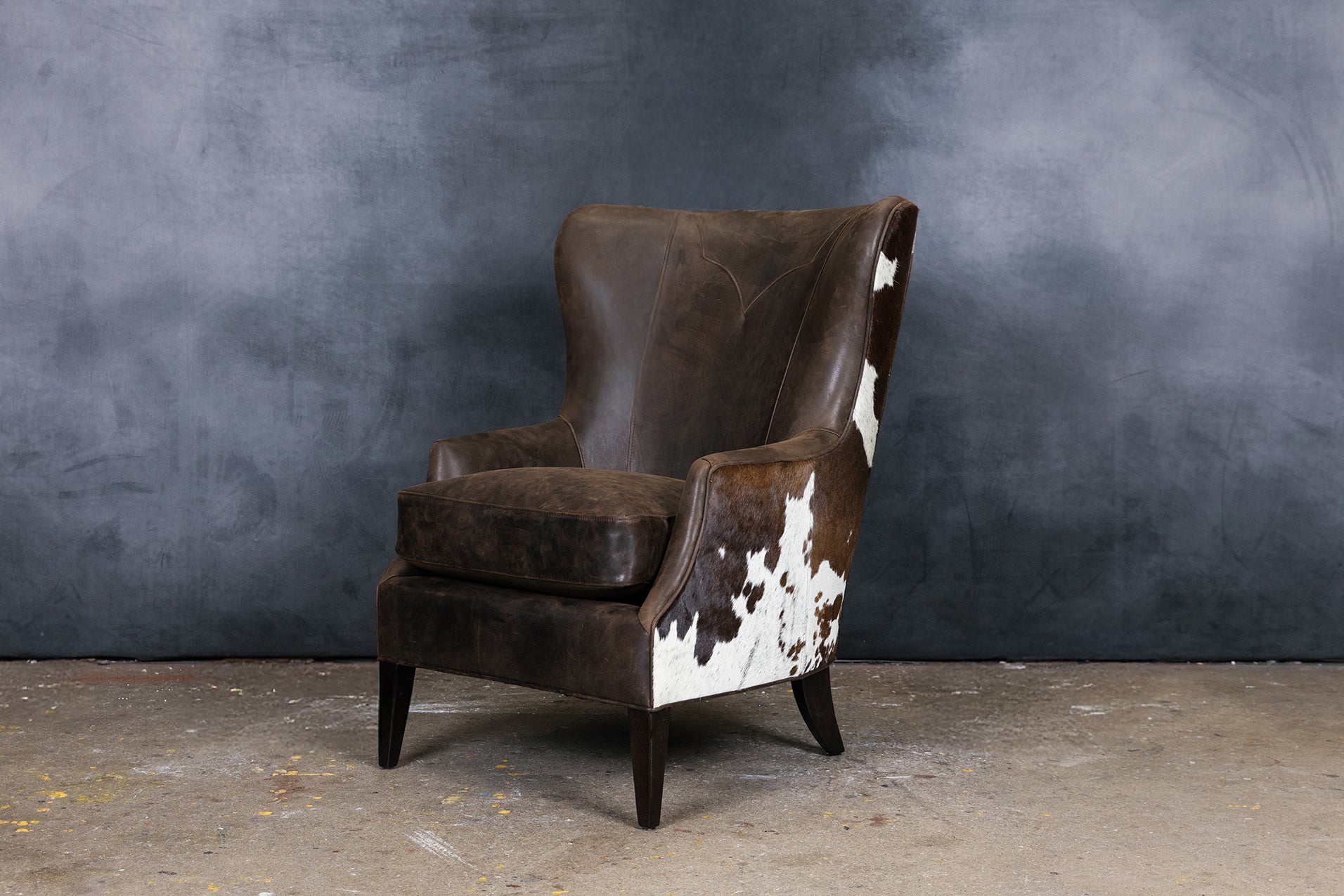 WAYNE LEATHER CHAIR