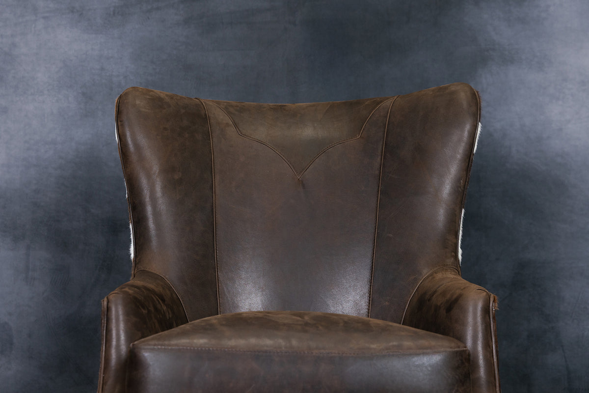 WAYNE LEATHER CHAIR