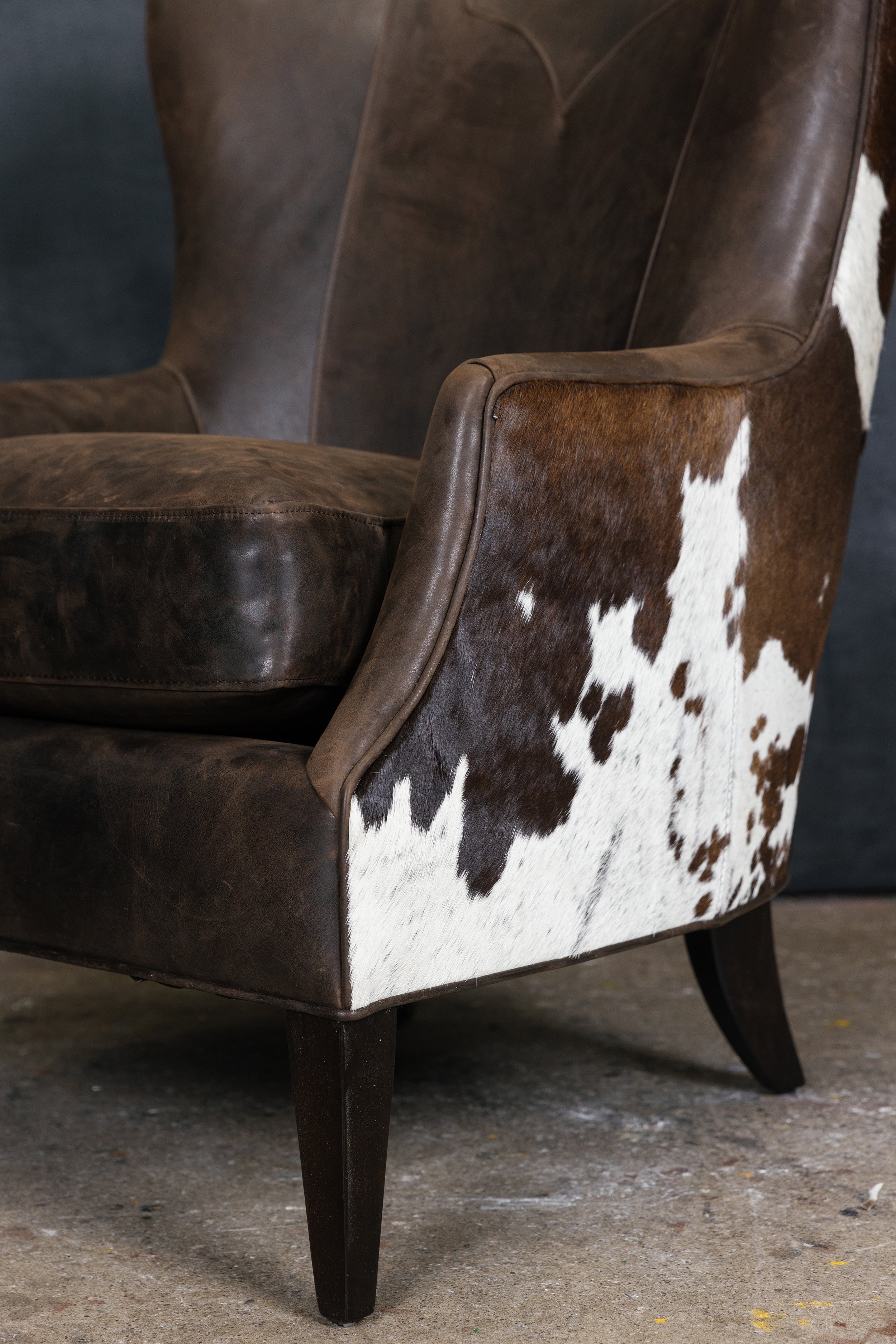 WAYNE LEATHER CHAIR