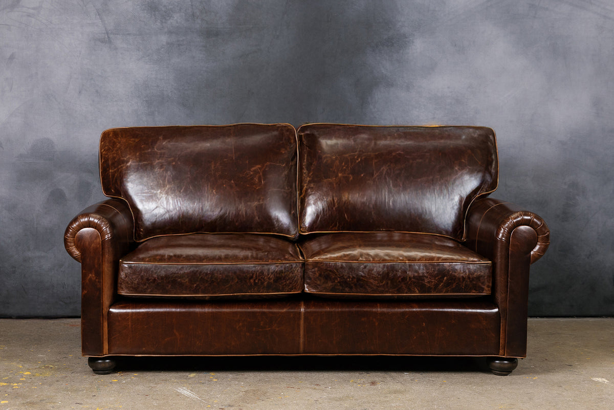 LANNISTER LEATHER LOVESEAT- NOBILITY SERIES