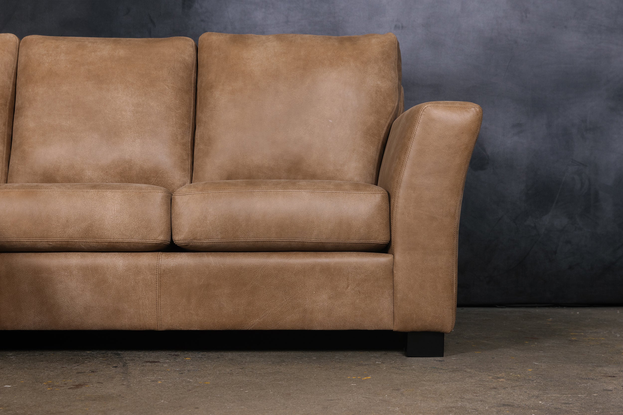 Aspen Leather Sectional Sofa